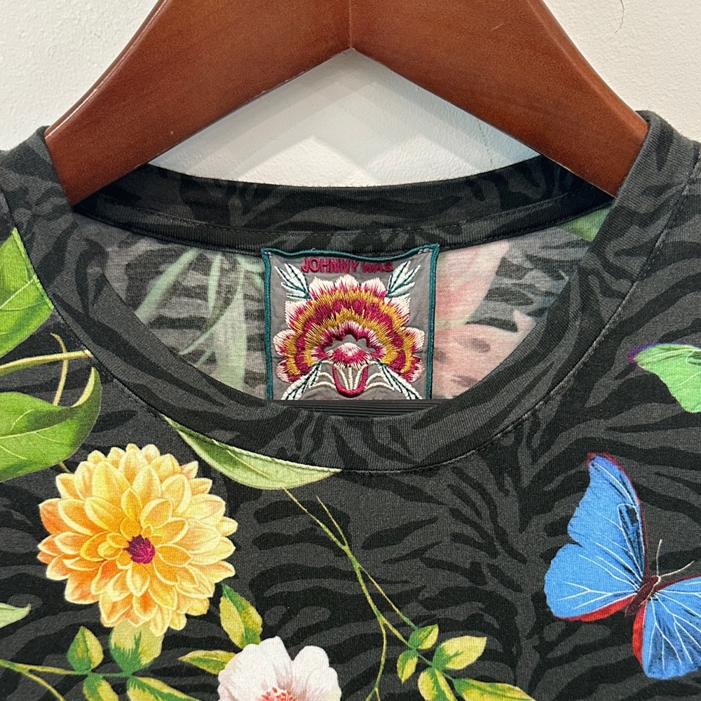 Floral Print Women's Top - Picture 2 of 9